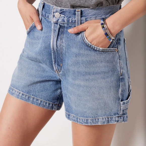 AGOLDE Magda Jean Shorts - Picture 1 of 16
